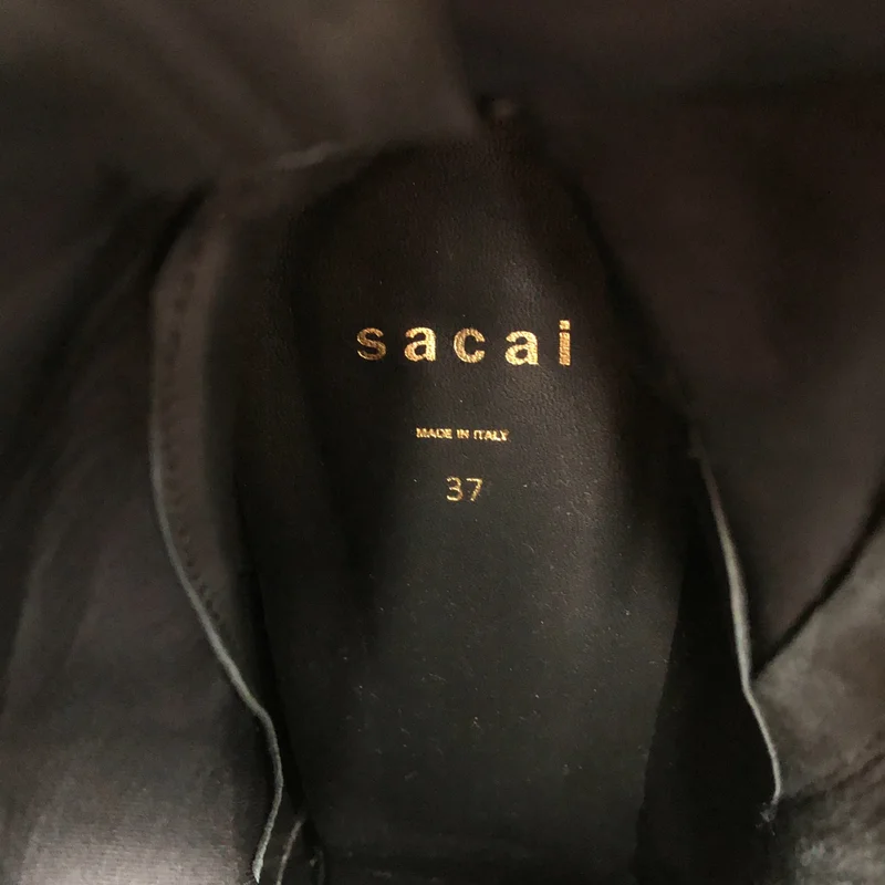 sacai / サカイ | ショートブーツ 23-07014 | 37 | レディース