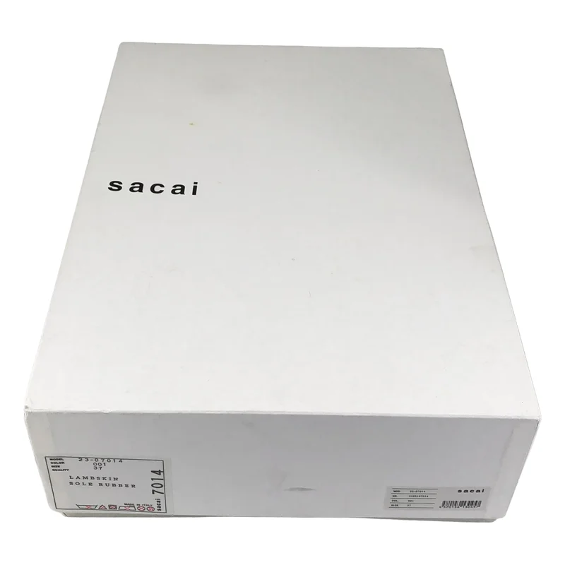 sacai / サカイ | ショートブーツ 23-07014 | 37 | レディース