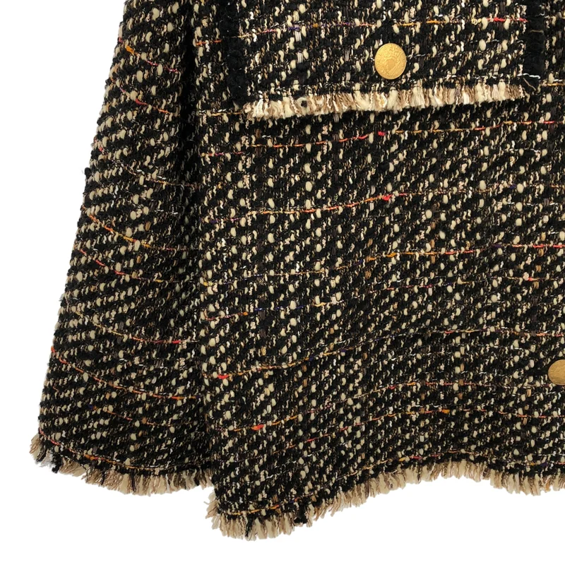 JOURNAL STANDARD L'ESSAGE / ジャーナル​スタンダードレサージュ | 2025AW | ウール混 GIOLICA ツイード WIDE ジャケット |