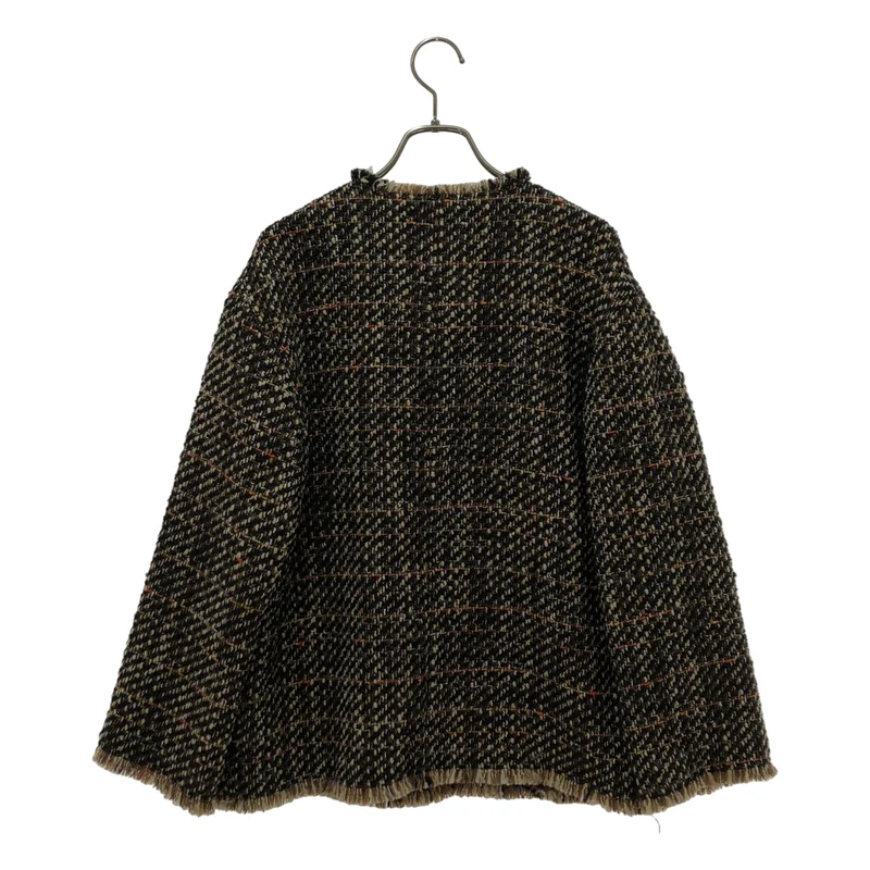 JOURNAL STANDARD L'ESSAGE / ジャーナル​スタンダードレサージュ | 2025AW | ウール混 GIOLICA ツイード WIDE ジャケット |