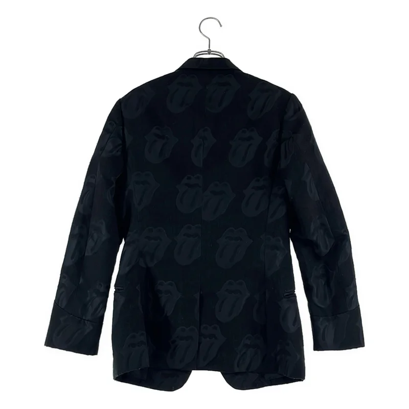 COMME des GARCONS HOMME PLUS / コムデギャルソンオムプリュス | 2006SS | ローリングストーンズ リップタン ジャガード テーラードジャケット | S | メンズ