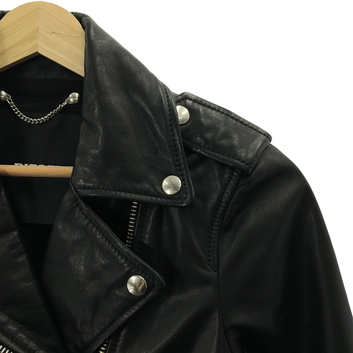 美品】 DIESEL / ディーゼル | 牛革 カウレザー バックプリント ダブル