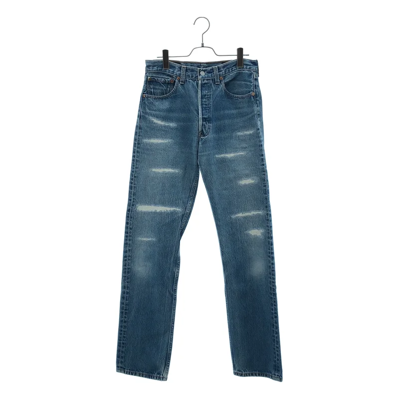 Shinzone / シンゾーン | × Levi's / 501 ダメージ加工 ストレートデニムパンツ | 29 | レディース