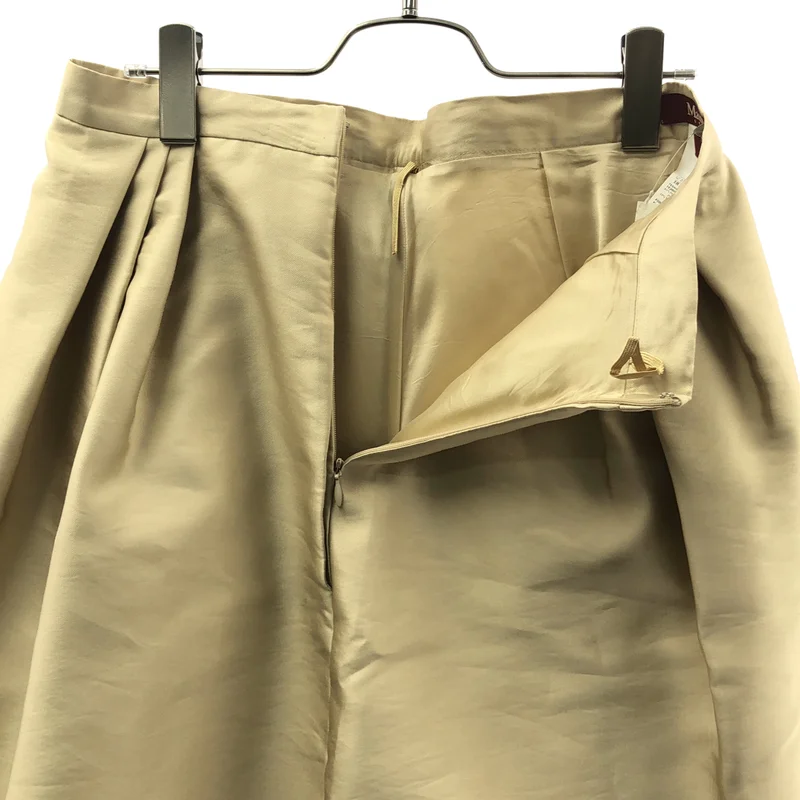 MAX MARA STUDIO / マックスマーラステュディオ | サイドジップ スカート / 裏地付き | 42 | レディース