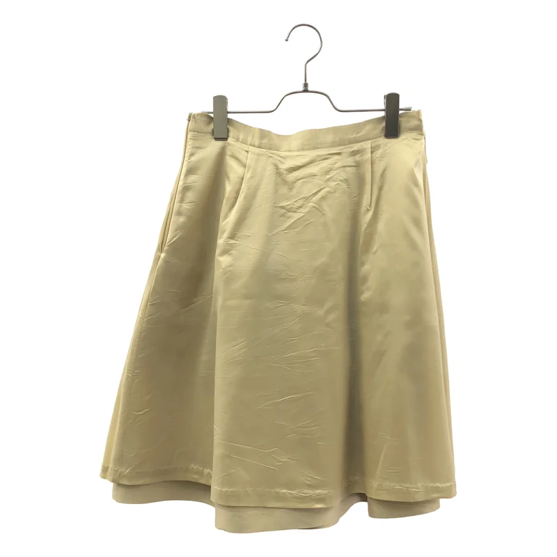 MAX MARA STUDIO / マックスマーラステュディオ | サイドジップ スカート / 裏地付き | 42 | レディース