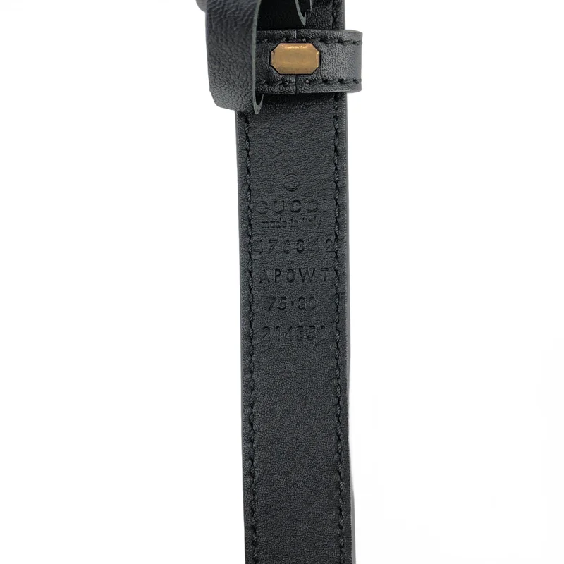 GUCCI / グッチ | GGマーモント パールバックル ベルト | 75 | その他