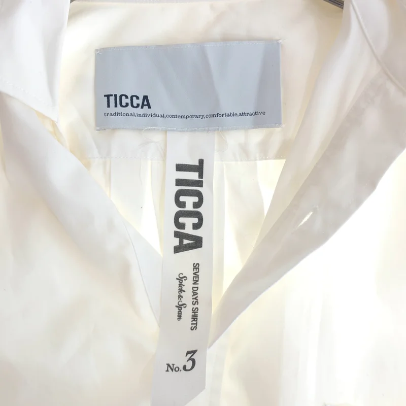 TICCA / ティッカ | シャツワンピース TBBA-104 | F | レディース