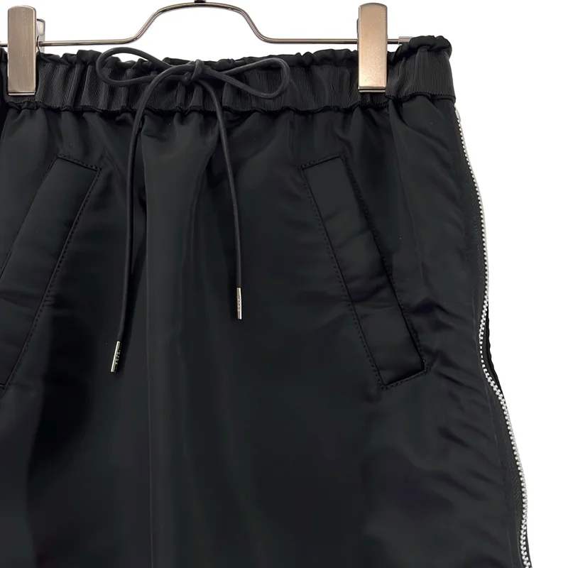 sacai / サカイ | Nylon Twill Skirt / ナイロン プリーツ スカート | 2 | レディース