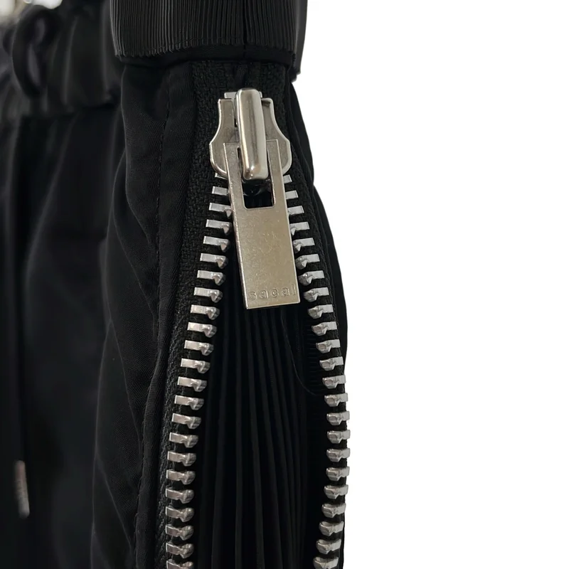 sacai / サカイ | Nylon Twill Skirt / ナイロン プリーツ スカート | 2 | レディース