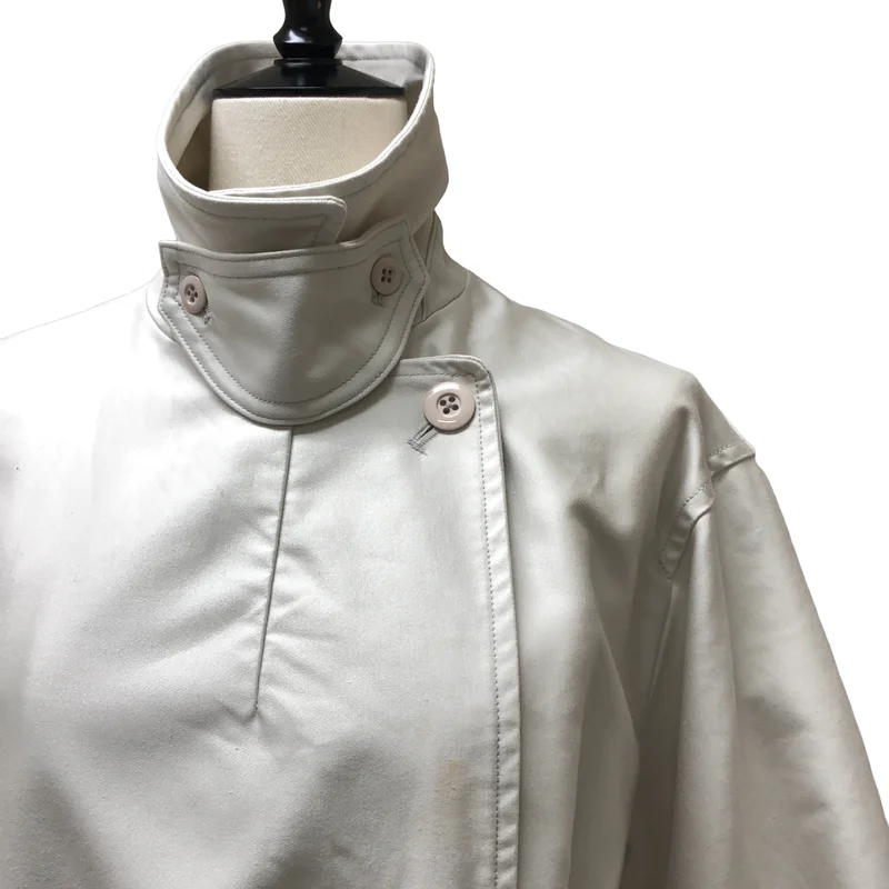 steven alan / スティーブンアラン | COTTON MOLESKIN P-LONG COAT トレンチ コート | S | レディース