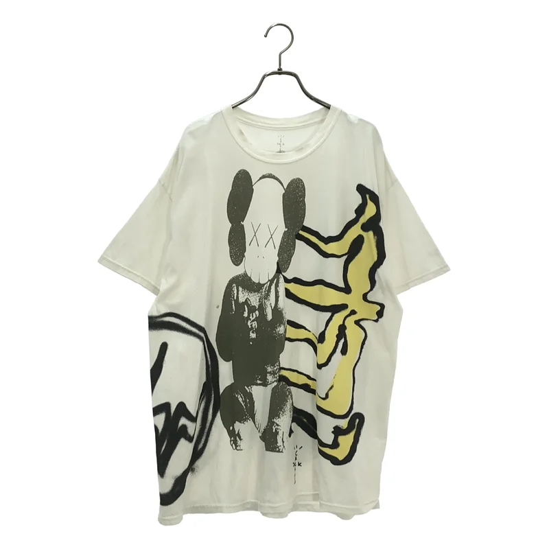 CACTUS JACK / カクタスジャック | × KAWS × FRAGMENT DESIN / プリントTシャツ | L | メンズ