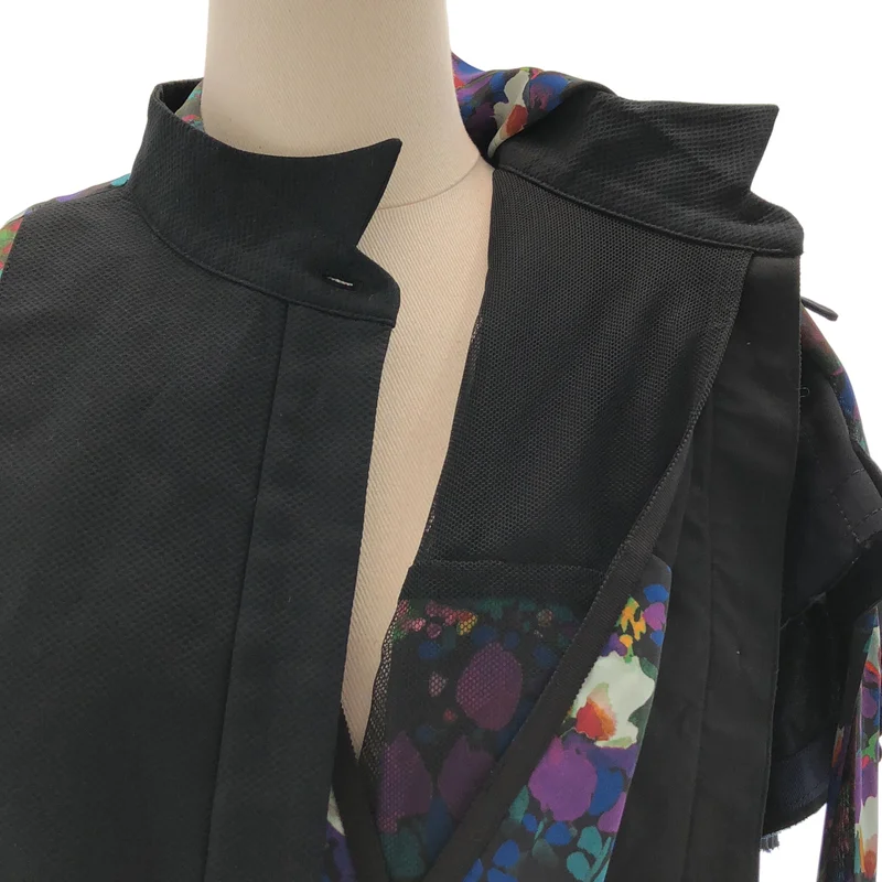 sacai / サカイ | ハイブリット ドッキング アシンメトリー ワンピース | 4 | レディース