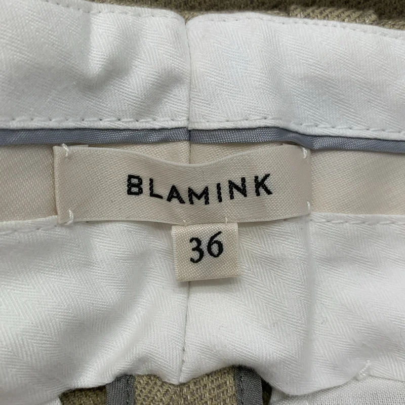 BLAMINK / ブラミンク | コットンメランジターンアップヘムパンツ | 36 | レディース