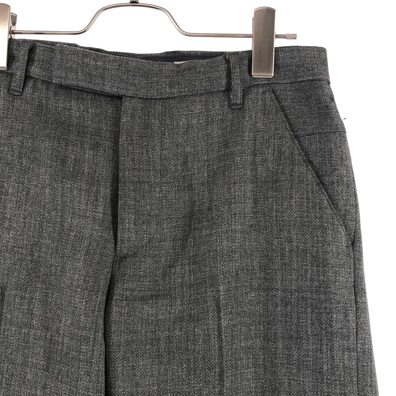 IG BEAMS / インターナショナルギャラリービームス | センタープレス スラックス パンツ | S | メンズ