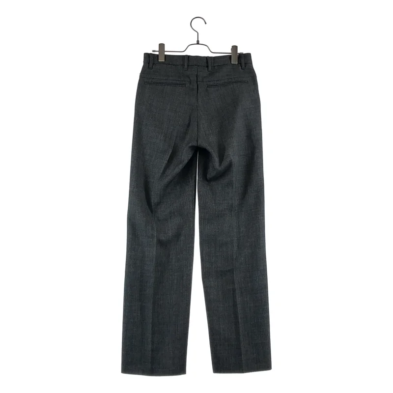 IG BEAMS / インターナショナルギャラリービームス | センタープレス スラックス パンツ | S | メンズ