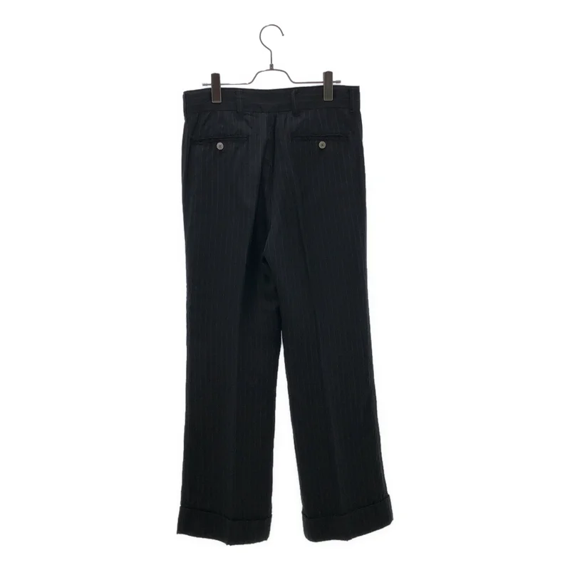 tricot COMME des GARCONS / トリココムデギャルソン | 2003AW | キュプラ ストライプ ストレートスラックス パンツ | M | レディース