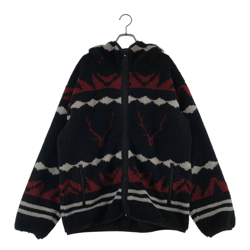 South2West8 S2W8 / サウスツーウエストエイト | Piping Parka ボア ジップパーカー ジャケット | M | メンズ