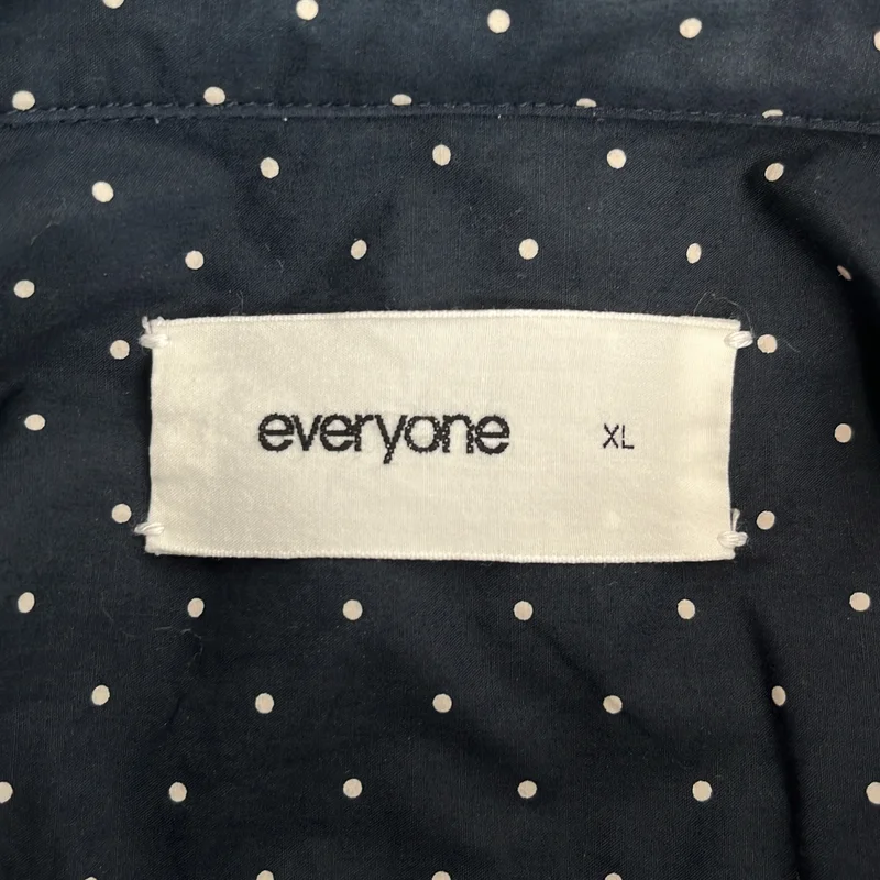 everyone / エブリワン | DOT BUTTON DOWN SHIRT ドット ボタンダウンシャツ | XL | メンズ