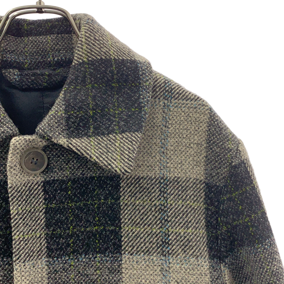【専用】Acne Studios チェックウールチェスターコート Acne Studios / アクネストゥディオズ | ウール チェック ステンカラー