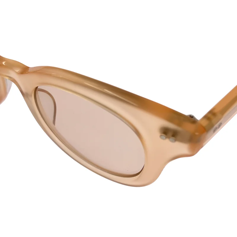 THE SHISHIKUI / シシクイ | × KANEKO OPTICAL ARALE SMOKE BEIGE フレームメガネ アイウェア |