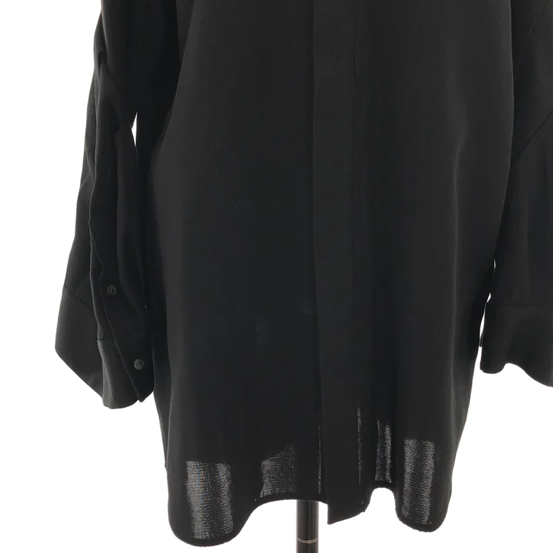 sacai / サカイ | Double-Faced Silk Cotton Dress シャツ ワンピース | 1 | レディース