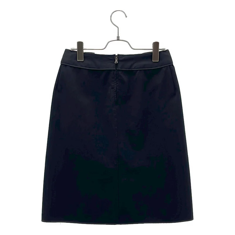 PRADA SPORT / プラダスポーツ | ナイロン コットン ベルテッドスカート | 38 | レディース