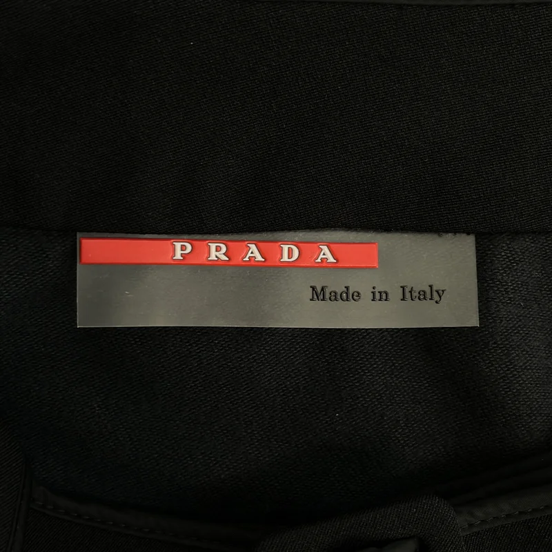 PRADA SPORT / プラダスポーツ | ナイロン コットン ベルテッドスカート | 38 | レディース