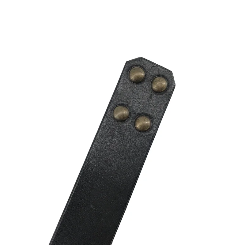 Y’s Red Labe / ワイズレッドレーベル | レザー サークルバックル ベルト |