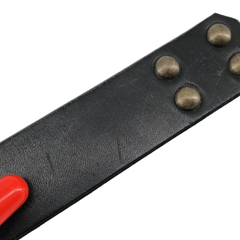 Y’s Red Labe / ワイズレッドレーベル | レザー サークルバックル ベルト |