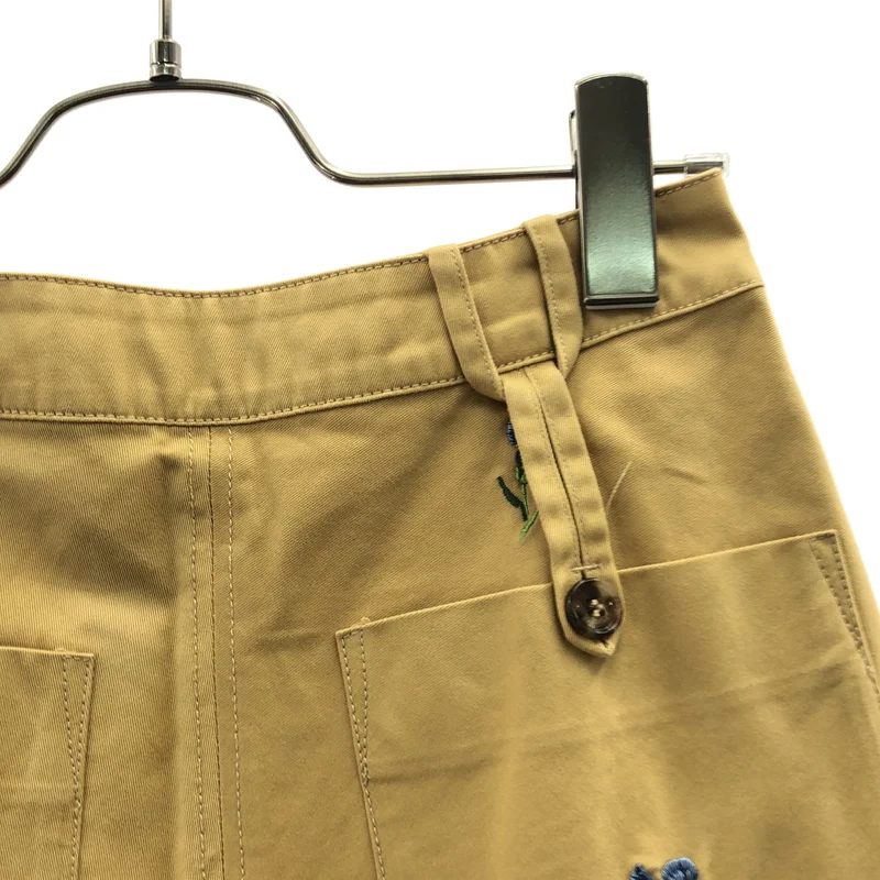 GOLDEN GOOSE / ゴールデングース | フラワー 刺しゅう ロングスカート | XS | レディース