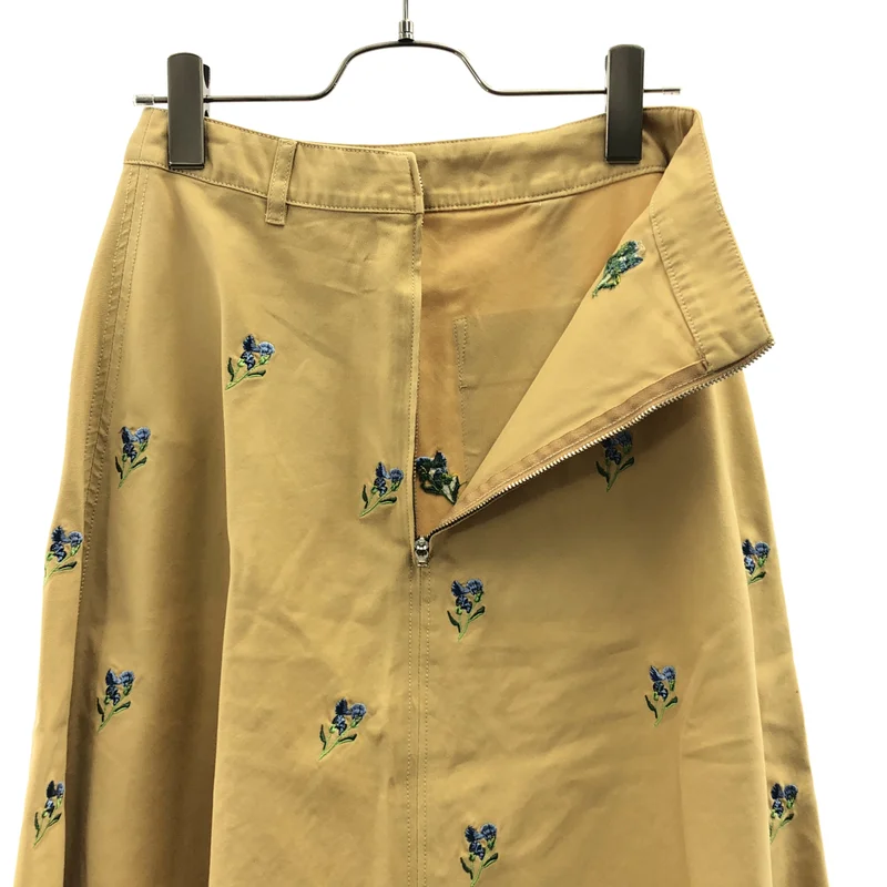 GOLDEN GOOSE / ゴールデングース | フラワー 刺しゅう ロングスカート | XS | レディース