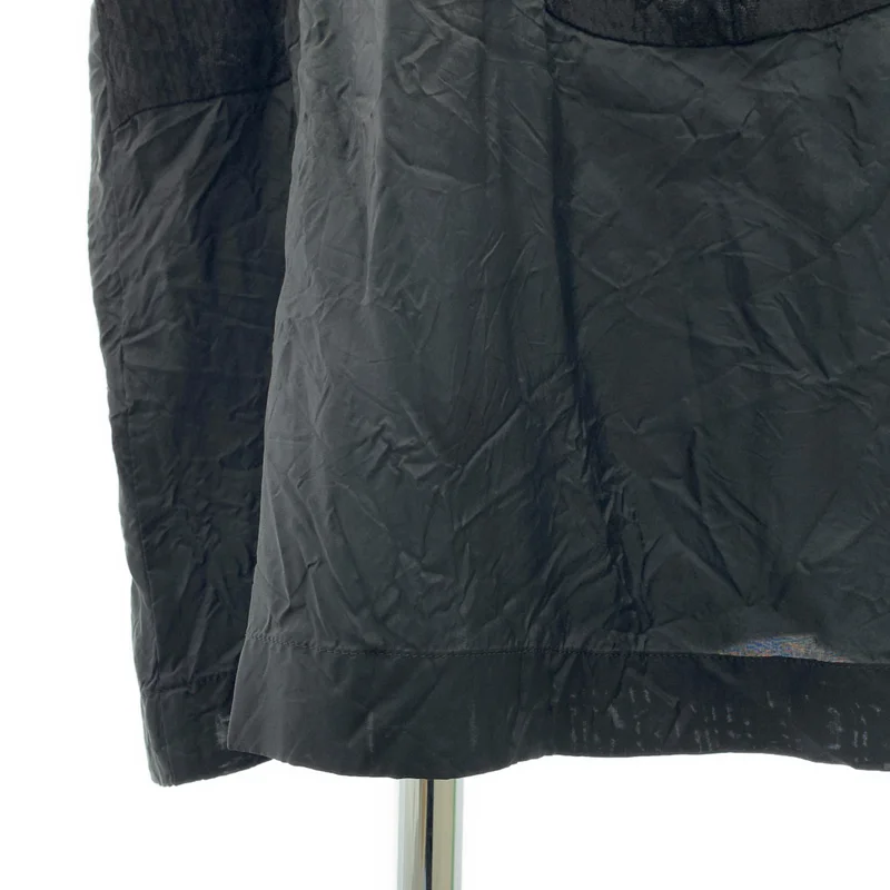 tricot COMME des GARCONS / トリココムデギャルソン | 2012SS | 製品加工 フラワー ジャガード ギャザー ボリューム サイドポケット ワンピース | M | レディース
