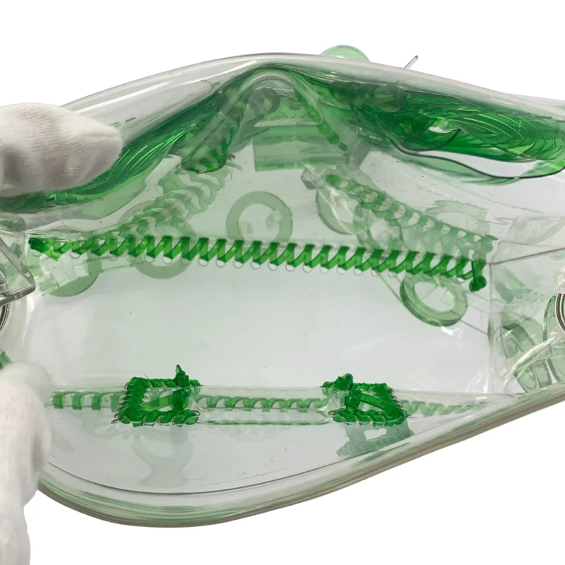 Mame Kurogouchi / マメクロゴウチ | Transparent Sculptural Mini Chain Bag PVC ショルダーバッグ |