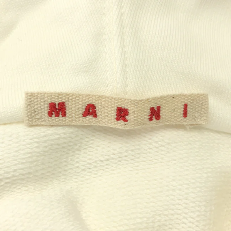MARNI / マルニ | ミニロゴ プリント オーガニックコットン フーディー | 48 | メンズ