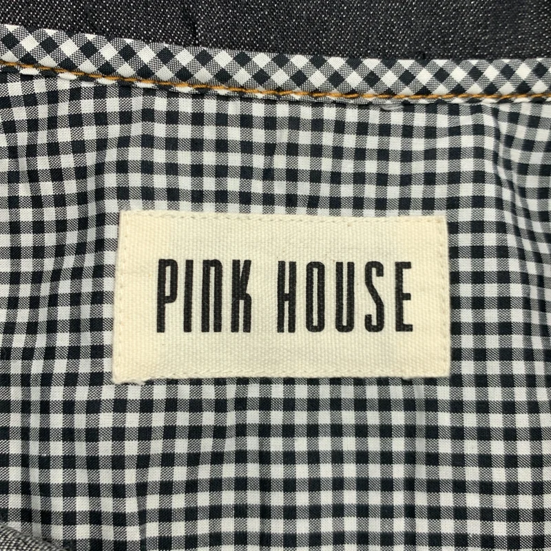 PINK HOUSE / ピンクハウス | ラビット エンブロイダリー デニムシャツ | L | レディース