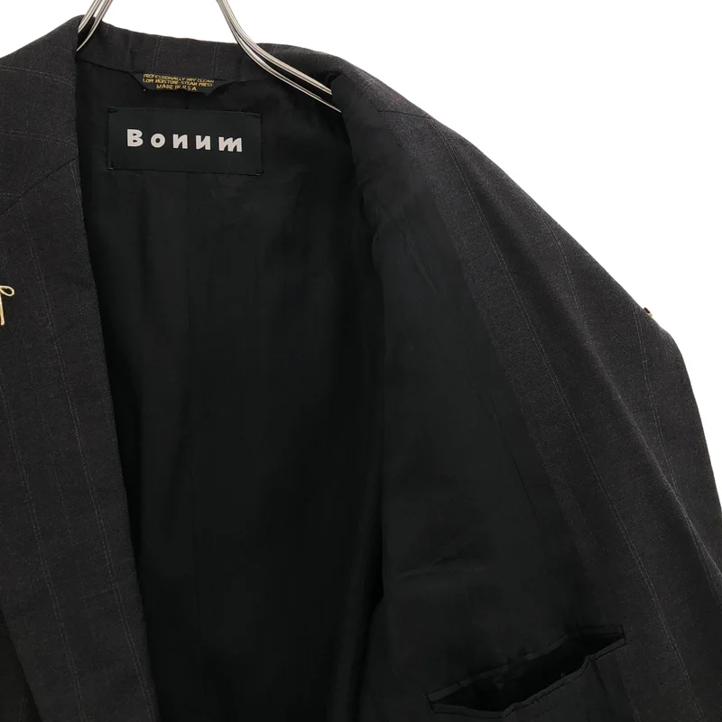 BONUM / ボナム | ストライプ ジャケット |