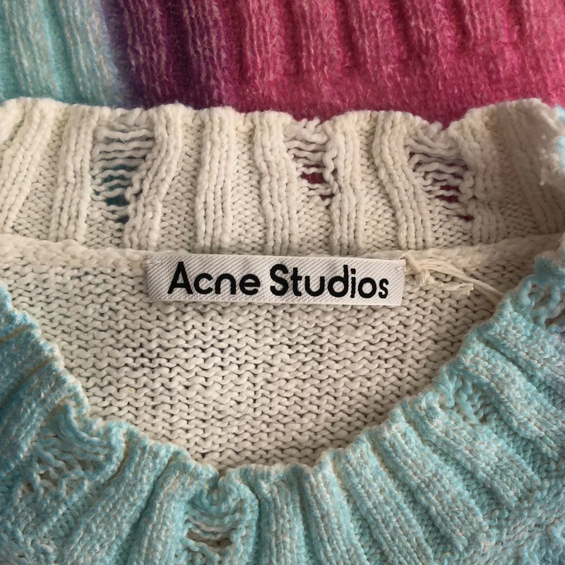 Acne Studios / アクネストゥディオズ | コットン グラデーション ニット | XS | レディース