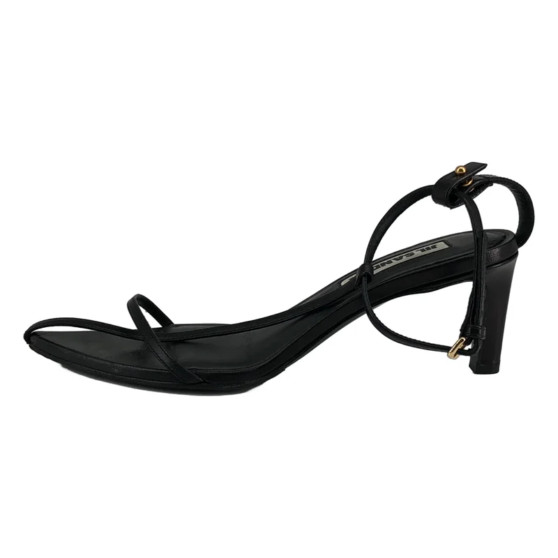 JIL SANDER / ジルサンダー | ポインテッドトゥ アンクルストラップ ヒールサンダル | 36 | レディース