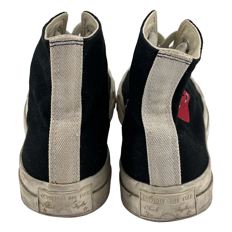 PLAY COMME des GARCONS / プレイコムデギャルソン | キャンバス レースアップ スニーカー | 23 | レディース