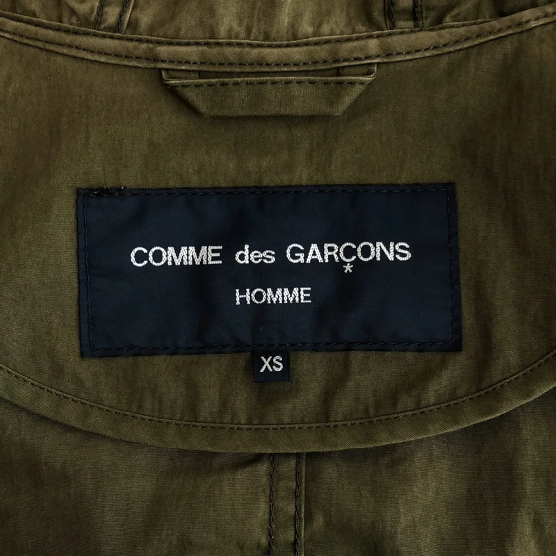 COMME des GARCONS HOMME / コムデギャルソンオム | 2020AW | ミリタリー ドローストリング コート フーディ | XS | メンズ