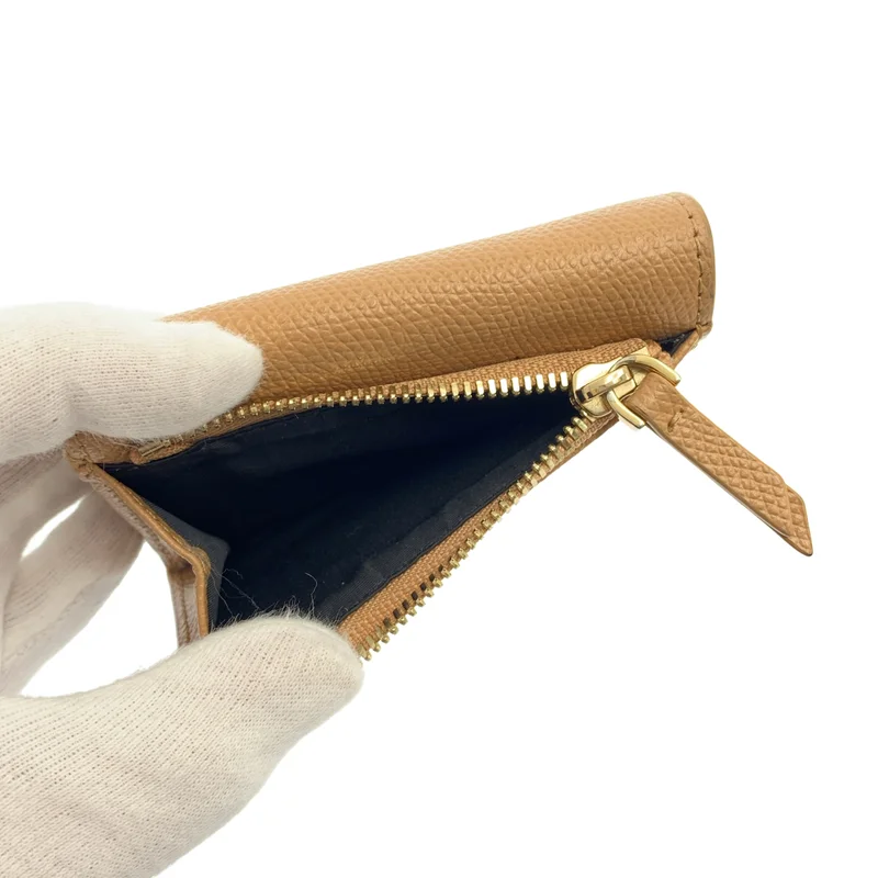 cafune / カフネ | Double-C Wallet / レザー コンパクトウォレット 財布 |
