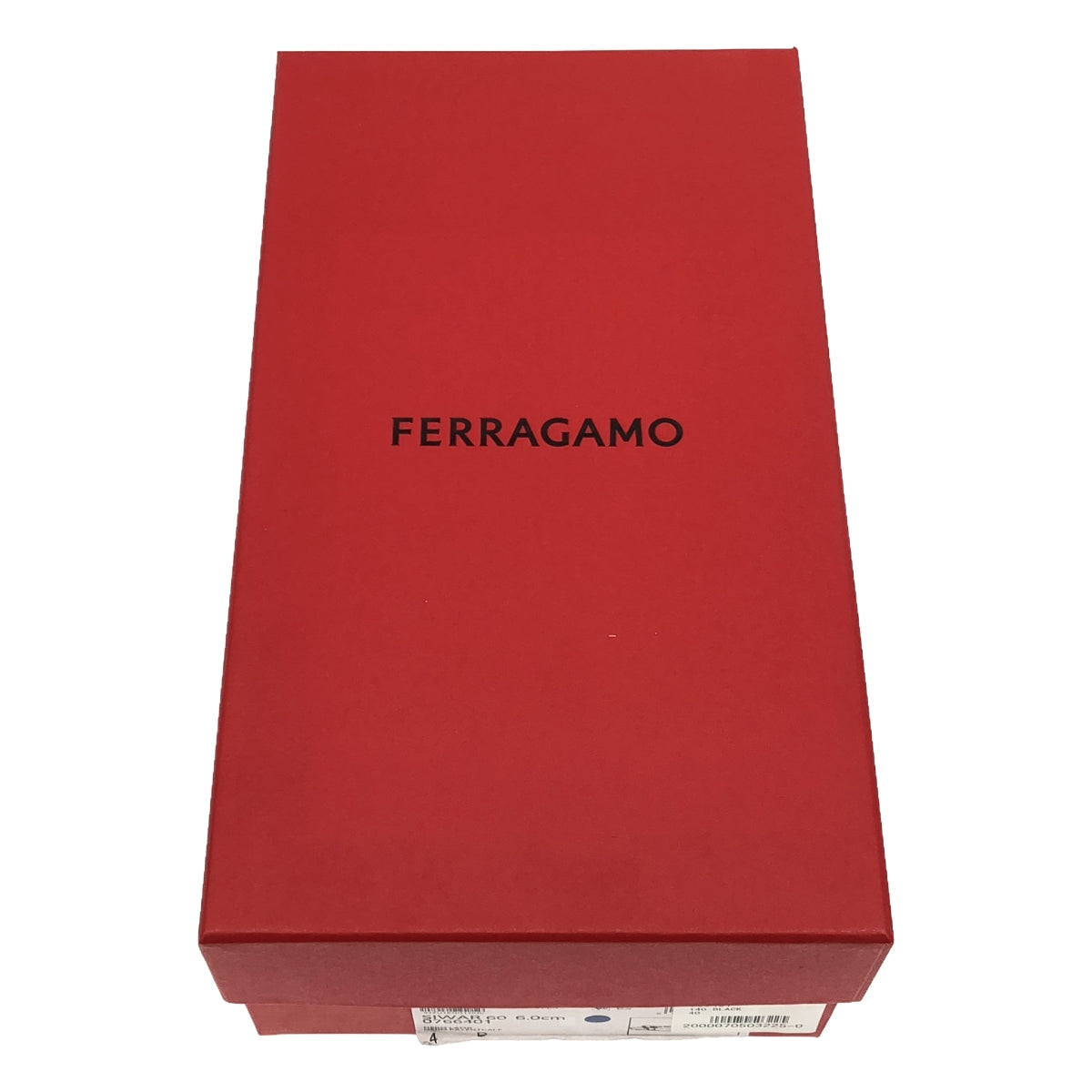 新品】 FERRAGAMO / フェラガモ | レザー センターライン リボン 新品】 FERRAGAMO / フェラガモ | レザー センターライン リボン