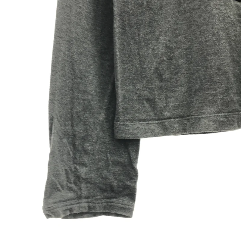 YVES SAINT LAURENT rive gauche / イヴサンローランリヴゴーシュ | ベルベット ロゴ Tシャツ | L | レディース