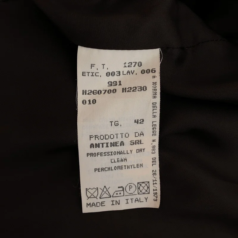 EMPORIO ARMANI / エンポリオアルマーニ | ウール チェック 1B ロングジャケット | 42 | レディース