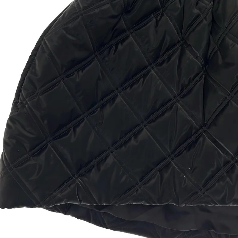 BORDERS at BALCONY / ボーダーズアットバルコニー | PEPLUM QUILTING GILET / キルティング  ノースリーブ トップス | 38 | レディース