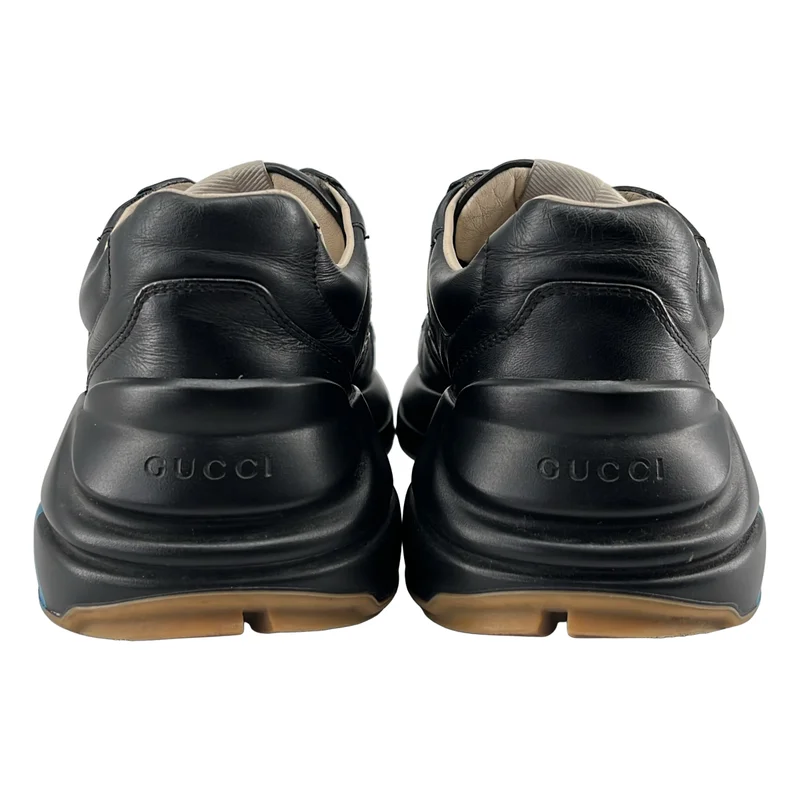 GUCCI / グッチ | RHYTON レザー スニーカー 523535 | 5 | レディース