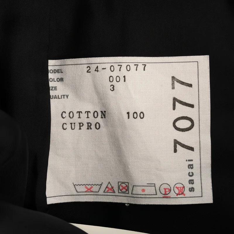 sacai / サカイ | 2024SS | Cotton Chino Skirt コットン チノスカート | 3 | レディース