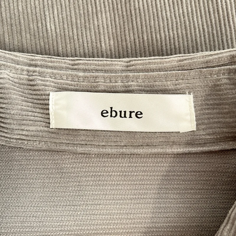 ebure / エブール | コーデュロイプルオーバーシャツ | 38 | レディース