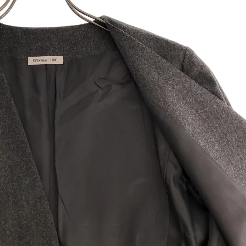 Deuxieme Classe / ドゥーズィエムクラス | Melton No Collar Jacket ジャケット |