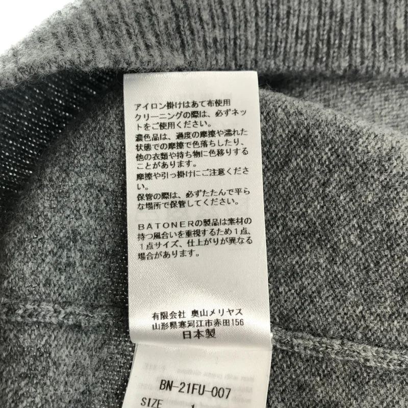 BATONER / バトナー | INNOCENT CASHMERE TURTLE NECK カシミヤ タートルネックニット | 1 | レディース